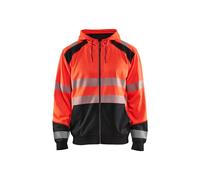 High-visibility zip-up hoodie Blaklader Rouge 3XL