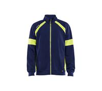 High-visibility zip-up sweatshirt Blaklader Bleu S