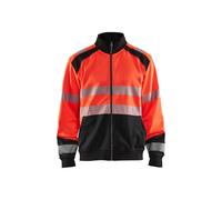 High-visibility zip-up sweatshirt Blaklader Rouge S