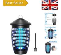 High Voltage 20W Fly Zapper with Removable Tray - Perfect for Homes & Offices
