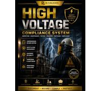 High Voltage Compliance System: Professional Register & Audit Log Book for High Voltage Equipment, Asset Tracking, Inspection Records, Preventive ... Compliance Documentation & Regulatory Audits