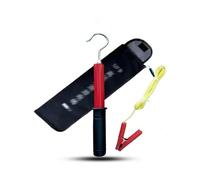 High Voltage Discharge Rod, Portable Grounding Discharge Pole with Insulated Telescopic Rod for Capacitor and Transformer Safety, 220KV, 300cm