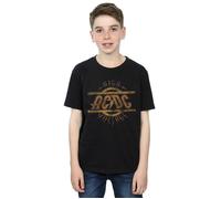 High Voltage Distressed Logo T-Shirt AC/DC Black 12-13 Years
