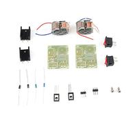 High Voltage Generator Kit 15KV Boost Step-up Module High Power Inverter Arc Igniter Coil for DIY Projects (PACK OF 2 SETS)