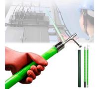 High Voltage Insulated Hot Stick for Utility Work - Multiple Section Lengths for Safe Operation