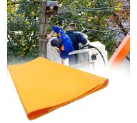 High Voltage Insulated Mat, 10KV Non-Conductive Blanket, Anti-Electrocution Safety Tool for Power Equipment, Yellow, 100x150cm (39.4x59in) - Lifeguard Essential