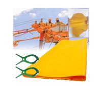 High Voltage Insulated Mat Non-Conductive Insulating Blanket Heavy Duty High Voltage Safety Work Mat For Transformer & Circuit Breaker Maintenance(10kv,100x120cm(39.4x47.2in))