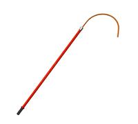 High Voltage Insulated Rescue Hook Commercial, Electrical Safety Rescue Hook, Insulated Body Rescue Hook for Power Station/Factory/Auto Maintenance(Red,2m/6.5ft)