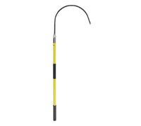 High Voltage Insulated Rescue Hook, Non-Slip Rubber Grip, Lightweight Portable Design, Safe Extraction from Electrical Hazards, Essential Emergency Safety Gear for Power Lines and Industrial Use