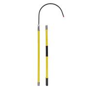 High Voltage Insulated Rescue Hook,Portable Emergency Pulling Pole for Live Line Maintenance,Epoxy Resin Safety Stick with Non-Slip Grip, Options for Power Grid Work