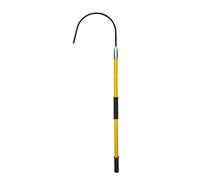 High-Voltage Insulated Rescue Hook, Portable Hot Stick Safety Tool for Electrical Maintenance, Lightweight and Durable for Power Plant & Factory Use