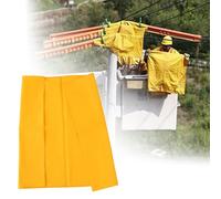 High-Voltage Insulating Blanket, 400V-10kV Electric Shock Prevention Tool for Substations, Workshops & Distribution Rooms, 40x50cm (15.7x19.7in) Insulated Clip