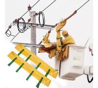 High Voltage Insulating Blanket Pack of 2 - Non-Slip Electrical Safety Blanket - 1.5mm Thick EVA Resin, 0.4kV/10kV(40x50cm 2pc 0.4kv)