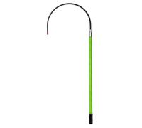 High-voltage insulating rescue pole,Electric Safety Rescue Hook, Lightweight, Non-conductive Electric Safety Rescue Rod, for Substations/fire Brigade,（Green,1m/3.3ft）