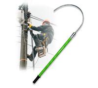 High-voltage insulating rescue pole,Insulated Rescue Hook, Emergency Tool for Electric Shocks, Life-Saving Pole for Firefighters, Electricians, Emergency Supplies,（size_name,1.5m/59.1in/4.9f