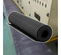 High Voltage Insulating Rubber Mat - Electrical Insulated Dielectric Padding for Electricians, 3m x 1m x 3mm Thickness