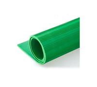 High Voltage Insulation Pad 10KV Rubber Insulation Mat 3mm Thickness for Distribution Room, 100x500cm