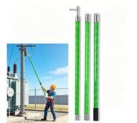 High Voltage Insulation Rod, 10kV to 500kV Electrical Safety Tool, Epoxy Extension Operating Pole for Substation