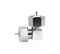 High Voltage LC Male Right Angle Connector - Coaxial Cable Adapter for Antennas, Wireless LAN Devices & Radios,1pcs