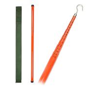 High Voltage Measuring Rod, Insulated Epoxy Resin Telescopic Height Measuring Pole Tower Ruler, for Lineman Live Power Line Work, for Site Surveying Lately(18m/59.1ft)