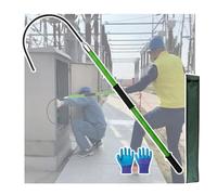High-Voltage Non-Conductive Safety Rod, 3/5/6/10 Feet Emergency Body Pull Stick, Life-Saving Tool for Electrical Defense (Green, 1m/39.4in, 10KV)