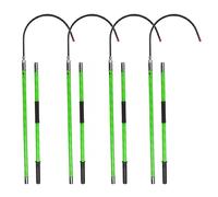 High Voltage Rescue Hook with Detachable Insulated Pole for Emergency Electrocution and Electrical Safety - Life-Saving Rescue Tool