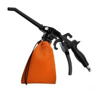 High Volume Air Blow Tool Compatible with Air Compressors, Ergonomic Handle with Non-Slip Grip, Angled Nozzle for Tight Spaces(Aluminum Alloy)