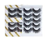 High Volume False Eyelashes Fluffy 3D Lashes Pack 5 Pairs