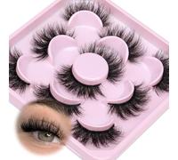 High Volume False Eyelashes Fluffy 3D Lashes Pack 5 Pairs