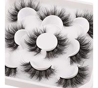 High Volume False Eyelashes Fluffy 3D Lashes Pack 5 Pairs