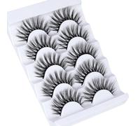High Volume False Eyelashes Fluffy 3D Lashes Pack 5 Pairs