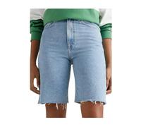 High Waist Bermuda Denim Shorts - female - Tommy Hilfiger - Denim Shorts - Blue - W24 - Shorts W24