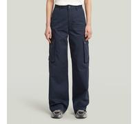 G-star High Waist Cargo Pants Blue 30 Woman