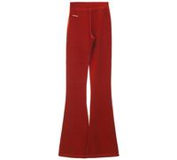 High Waist Flared Sweat Trousers - female - Dsquared2 - Wide Trousers - Red - S - Trousers S