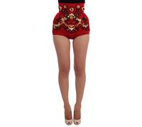 High Waist Mini Shorts - female - Dolce & Gabbana - Short Shorts - Multicolor - S - Shorts S