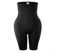 High Waist Women Panties for Hip Lift and Shaping, Comfortable Underwear BodyShaper (S Black)