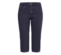 High-waisted 7/8 capri jeans for women Pulz Jeans Rosita Bleu 36