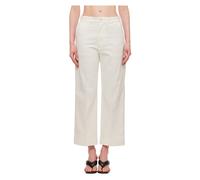 High-Waisted Cropped Trousers, female, Polo Ralph Lauren, Cropped Trousers, White, XS, Trousers XS