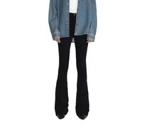 High-waisted flare jeans for women Dr. Denim Moxy Noir Sx34