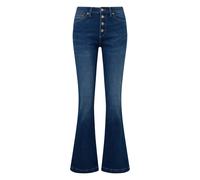 High-waisted flare jeans for women QS Reena Bleu 34x32