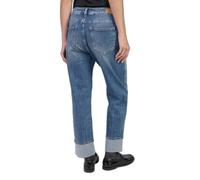 High-waisted girlfriend jeans 400/60 for women Le Temps des cerises Jama N°4 Bleu 24
