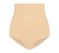 Bye Bra Invisible high waist brief, Seamless Shapewear, light tummy control knickers, Smooth Shaping Comfortable Underwear, Nude and Black, S-XL (Beige, XL)