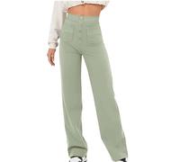 High Waisted Jeans Women Jeans Casual High Waist Stretch Pants,2026 Flexipants Multiple Pockets Straight Leg Pants Women Bloomydove Flexipants, BloomyDove Stretch Pant