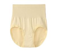 High Waisted Knickers Women's Underwear Knickers Plus Size High Waisted Knickers Plus Size French Knickers Plus Size Clothing Women Full Briefs Women Cotton Full Briefs Women Light Yellow
