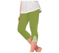 High Waisted Leggings for Girls Yoga Pants for Workout Running Athletic Kids's Leggings (Mint Green, 12-13 Years)