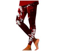 High Waisted Leggings for Women, Soft Elastic Opaque Halloween Bat Print Tummy Control Yoga Pants Leggings,Plus Size Workout Gym Yoga Stretchy Pants Festival Essentials Running Gym (41-Other, XXL)
