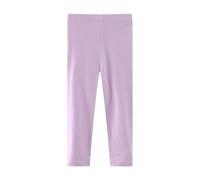 High Waisted Leggings Kids Girls Age 1-7 Years Summer Fall Comfy Stretchy Elegant Skinny Stretch Trousers Girls Casual School Workout Sports Jogging Running Pants (Purple, 5-6 Years)