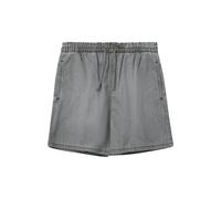 High-Waisted Loose Fit Denim Shorts with Elastic Waist for Girls s.Oliver Gris 11/12 years
