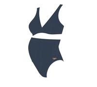 High-Waisted Maternity Swimsuit Women Speedo Bleu L
