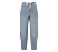 High-Waisted Regular Fit Jeans with Slim Barrel Legs for Women s.Oliver Bleu 36